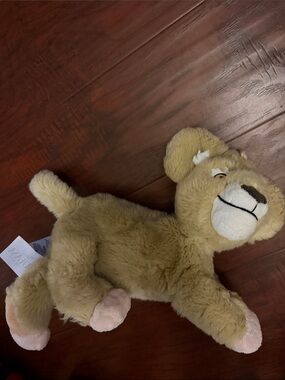Plush Tan Lion Stuffed Animal - Soft Cuddly Toy